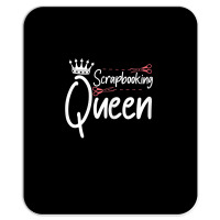 Womens Scrapbooking Queen Scrapbook Scrapbooker Crops Sticker Swaps T Mousepad | Artistshot