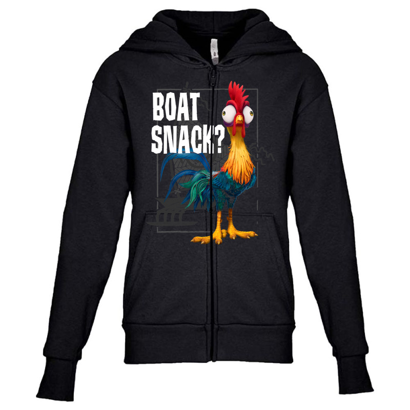 Moana Hei  Boat Snacksnack  Graphic T Shirt T Shirt Youth Zipper Hoodie | Artistshot