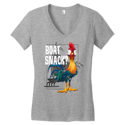 Moana Hei  Boat Snacksnack  Graphic T Shirt T Shirt Women's V-neck T-shirt Designed By Wened313