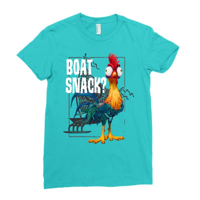 Moana Hei  Boat Snacksnack  Graphic T Shirt T Shirt Ladies Fitted T-shirt Designed By Wened313