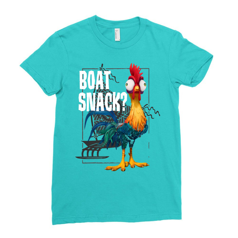 Moana Hei  Boat Snacksnack  Graphic T Shirt T Shirt Ladies Fitted T-shirt | Artistshot