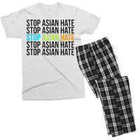 Anti Racism Men's T-shirt Pajama Set | Artistshot