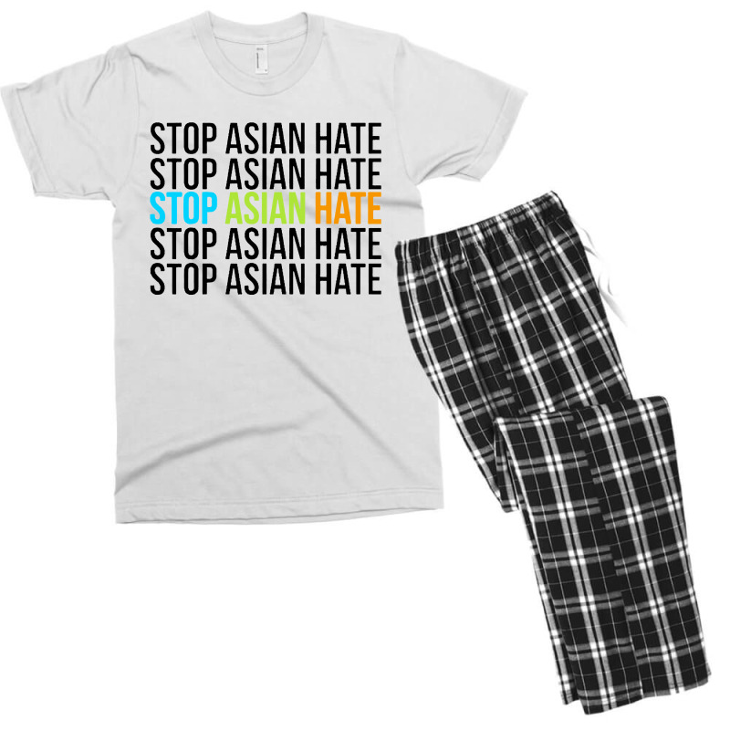 Anti Racism Men's T-shirt Pajama Set | Artistshot