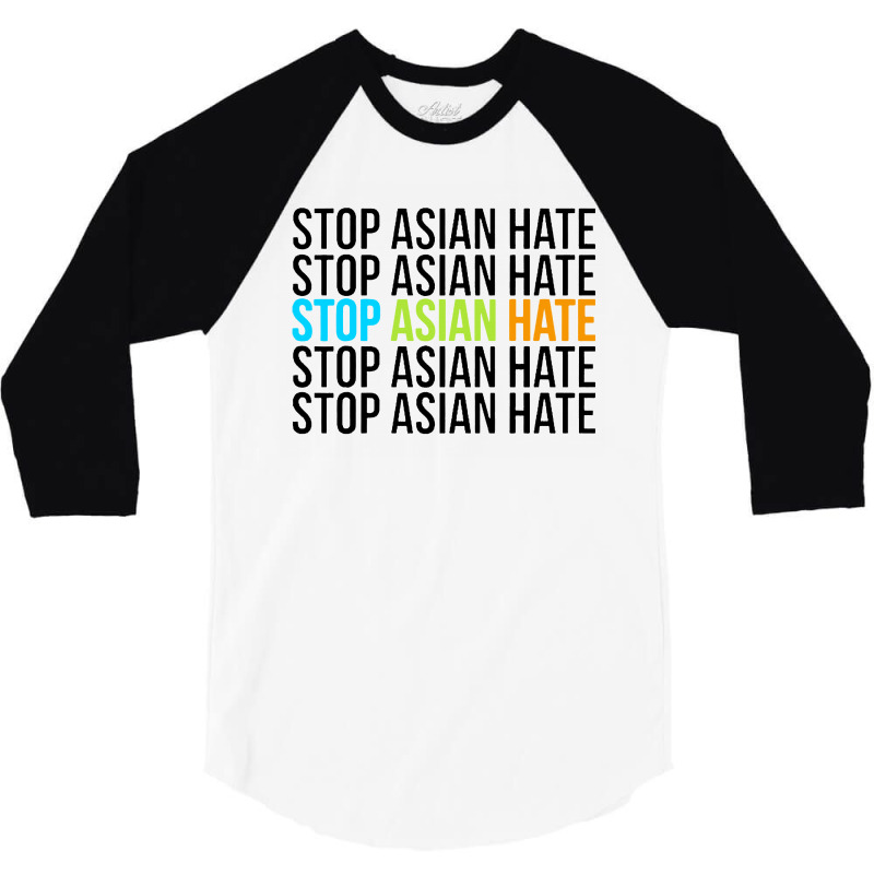 Anti Racism 3/4 Sleeve Shirt | Artistshot