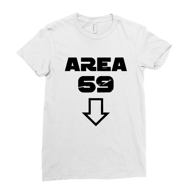 Area 69 Futuristic Ladies Fitted T-Shirt by mirazjason | Artistshot