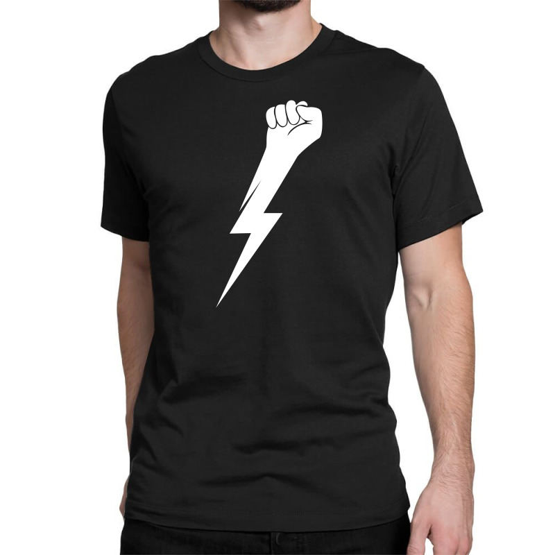 Hand Lightning Classic T-shirt by ZeroToHero | Artistshot