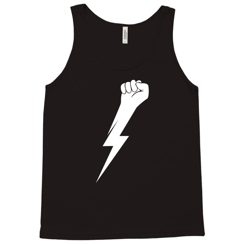 Hand Lightning Tank Top by ZeroToHero | Artistshot