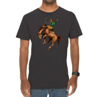 Bucking Bronco Rodeo Vintage T-shirt | Artistshot