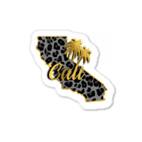 California Map Gold Sticker | Artistshot