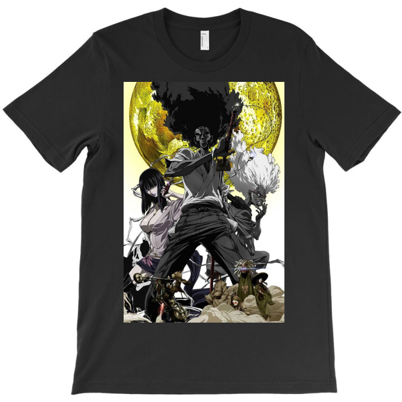 Samurai Afro T-shirt | Artistshot