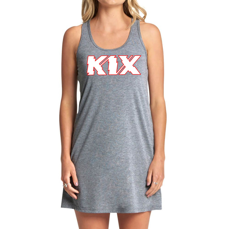 Kix Blow My Fuse Logo Tank Dress | Artistshot