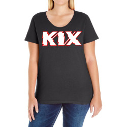 kix blow my fuse logo Ladies Curvy T-Shirt | Artistshot