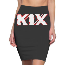 kix blow my fuse logo Pencil Skirts | Artistshot