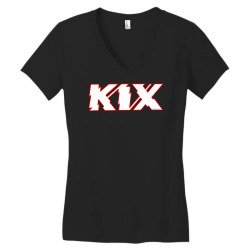 kix blow my fuse logo Women's V-Neck T-Shirt | Artistshot