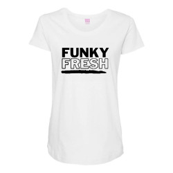 funky fresh Maternity Scoop Neck T-shirt | Artistshot
