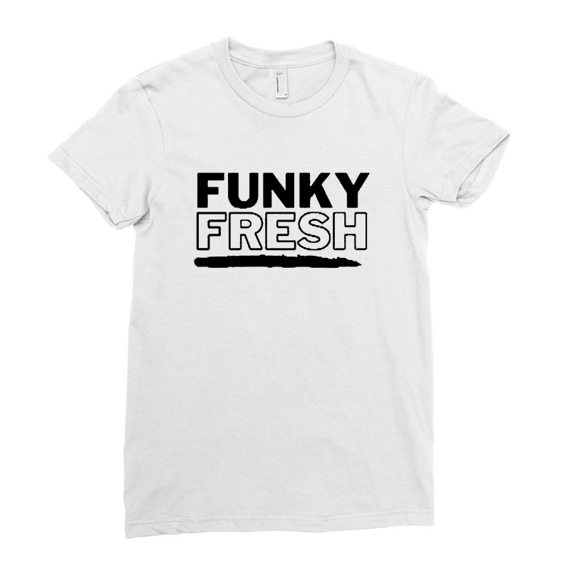 Funky Fresh Ladies Fitted T-shirt | Artistshot