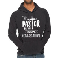 This Pastor Has An Awesome Congregation  Priest Gift T Shirt Vintage Hoodie | Artistshot