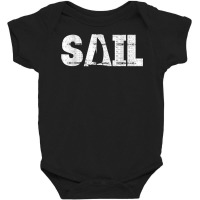 Sail Boating Sailing Boat Sail Captain T Shirt Baby Bodysuit | Artistshot