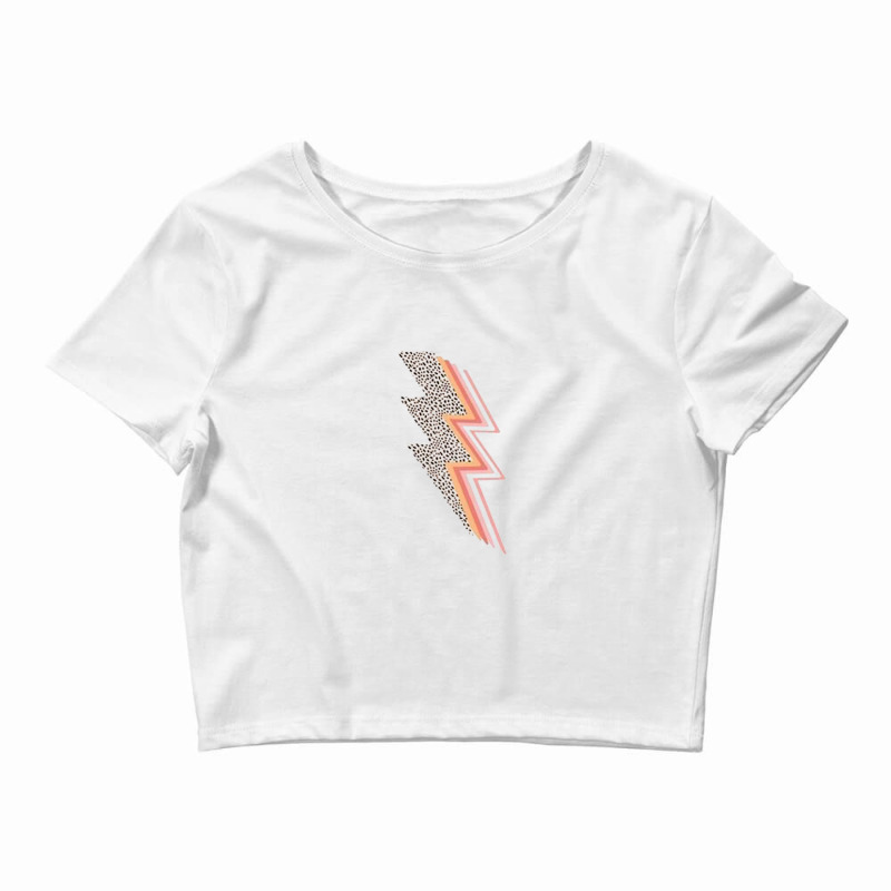 Lightning Bolt Crop Top by manishjyotistore | Artistshot