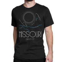 Total Solar Eclipse August 21 2017 Missouri T Shirt Classic T-shirt | Artistshot