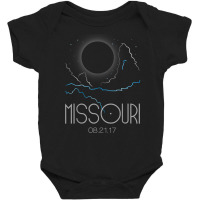 Total Solar Eclipse August 21 2017 Missouri T Shirt Baby Bodysuit | Artistshot