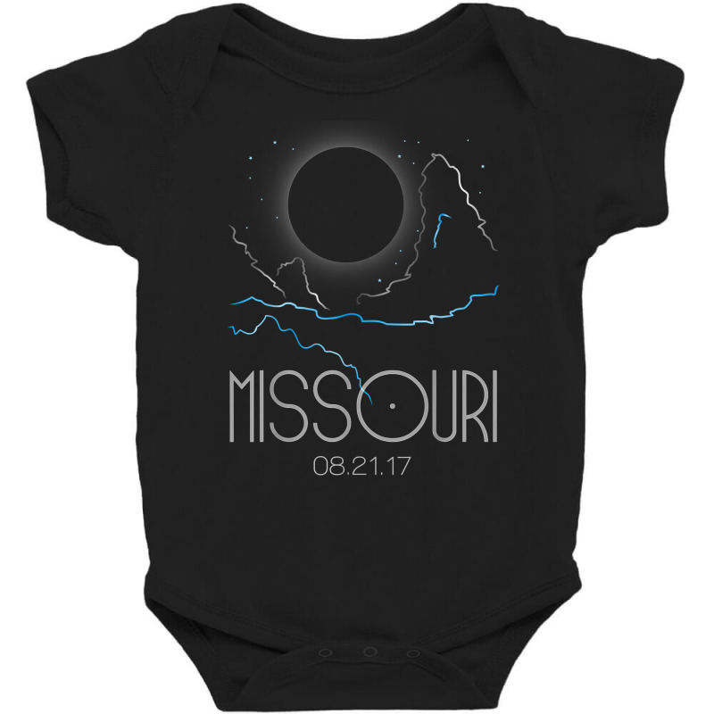 Total Solar Eclipse August 21 2017 Missouri T Shirt Baby Bodysuit by marshall0976 | Artistshot