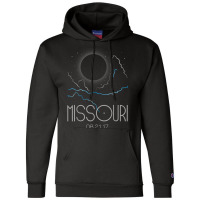 Total Solar Eclipse August 21 2017 Missouri T Shirt Champion Hoodie | Artistshot