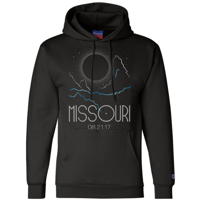 Total Solar Eclipse August 21 2017 Missouri T Shirt Champion Hoodie by marshall0976 | Artistshot