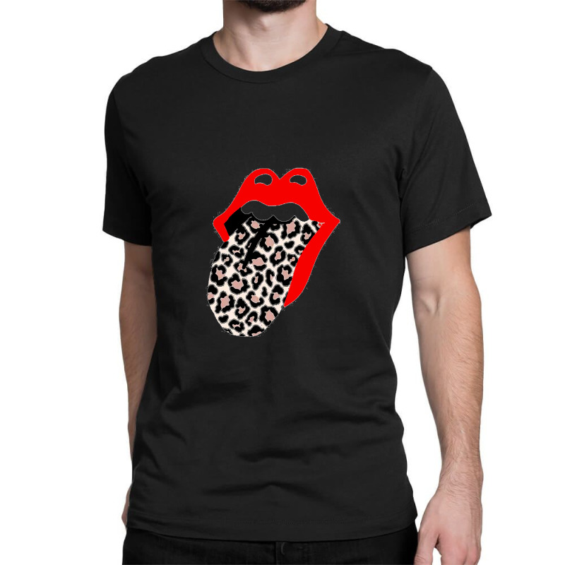 Lips Cheetah Classic T-shirt by manishjyotistore | Artistshot