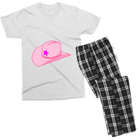 Pink Cowbow Men's T-shirt Pajama Set | Artistshot