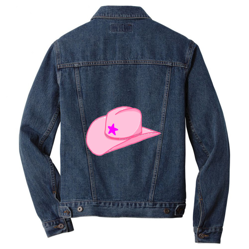 Pink Cowbow Men Denim Jacket by manishjyotistore | Artistshot