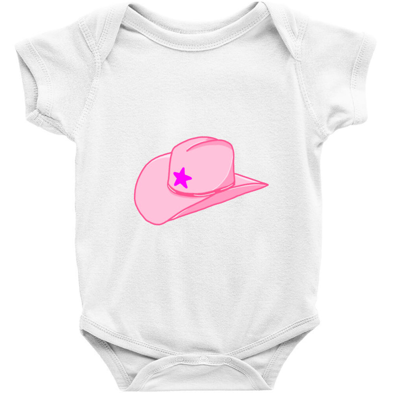 Pink Cowbow Baby Bodysuit by manishjyotistore | Artistshot