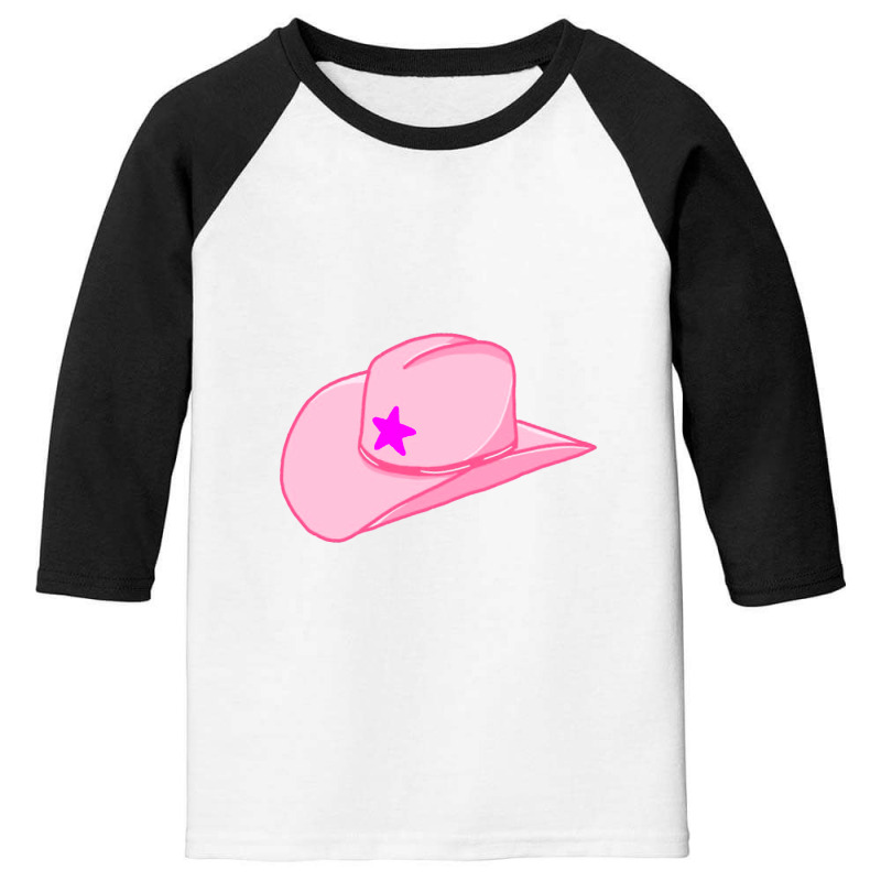 Pink Cowbow Youth 3/4 Sleeve by manishjyotistore | Artistshot