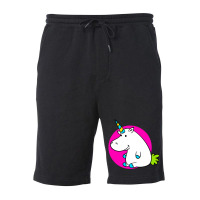 Hippo Unicorn Fleece Short | Artistshot