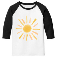 Sunflower Vibe Youth 3/4 Sleeve | Artistshot