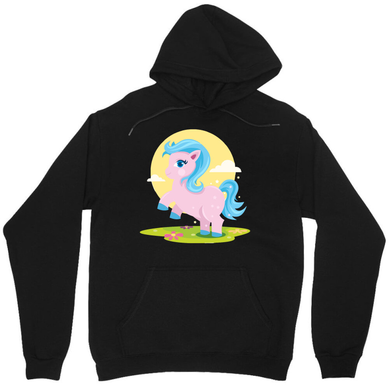 Pink Pony Unisex Hoodie by marceliana | Artistshot