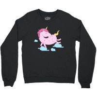 Pink Unicorn Crewneck Sweatshirt | Artistshot