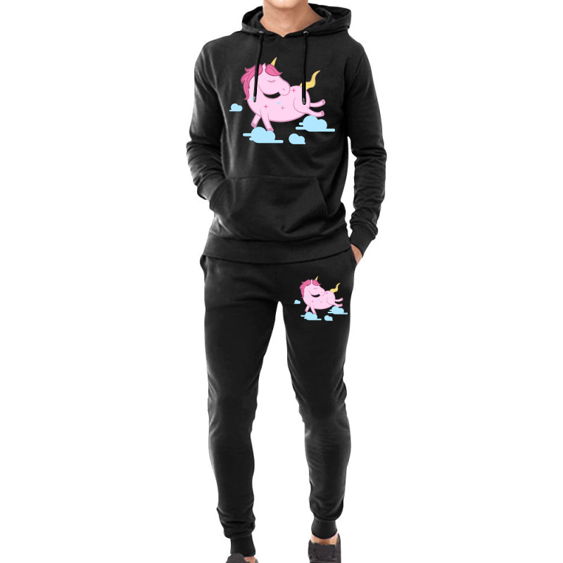 Pink Unicorn Hoodie & Jogger set by marceliana | Artistshot