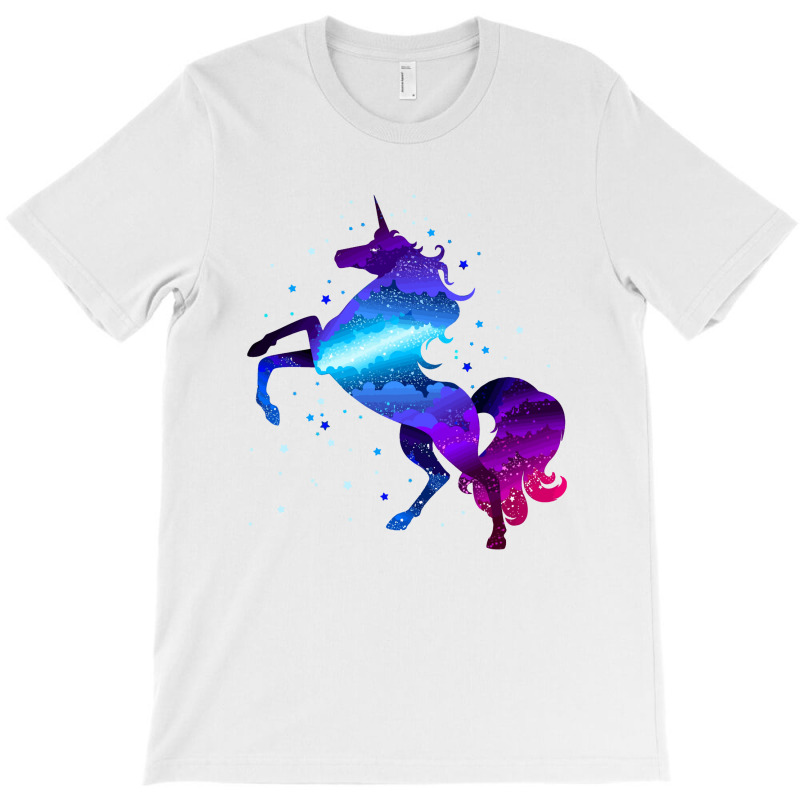 Space Unicorn T-Shirt by marceliana | Artistshot