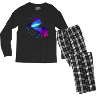 Space Unicorn Men's Long Sleeve Pajama Set | Artistshot