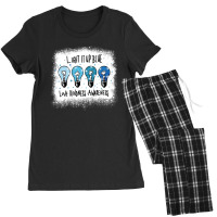 Autism Autistic I Light It Up Blue Autism Awareness Women's Pajamas Set | Artistshot