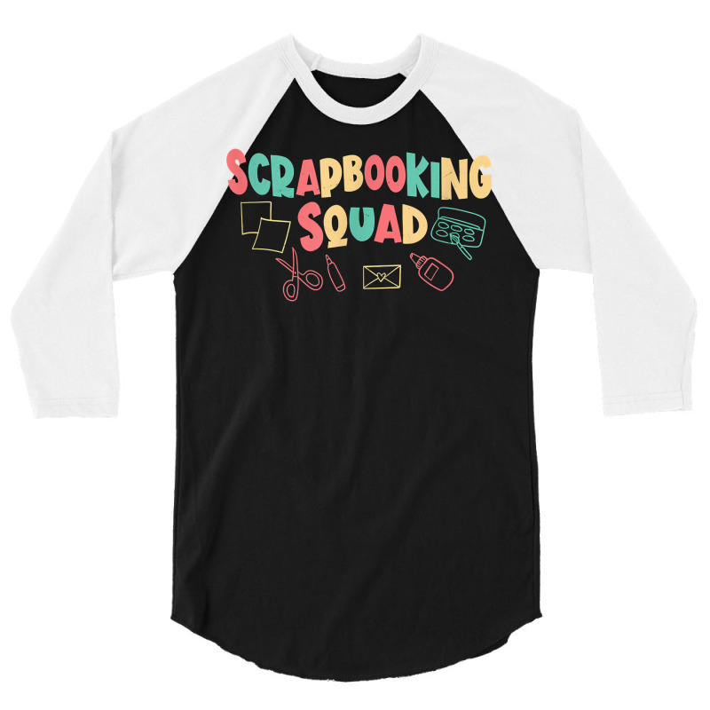 Scrapbooking Hobby Crafter Photo Compiling T Shirt 3/4 Sleeve Shirt | Artistshot