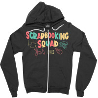 Scrapbooking Hobby Crafter Photo Compiling T Shirt Zipper Hoodie | Artistshot