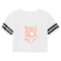 Lion Wild Animal Scorecard Crop Tee | Artistshot