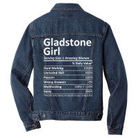 Gladstone Girl Mo Missouri Funny City Home Roots Usa Gift T Shirt Men Denim Jacket | Artistshot