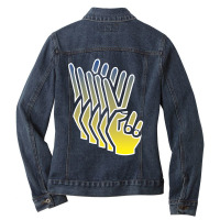 Av American Vacation Ladies Denim Jacket | Artistshot