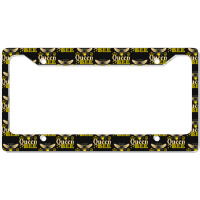 Bee Beekeeper Funny Honey Bees Lover Beekeeper Queen Bee 178 Hive Beek License Plate Frame | Artistshot