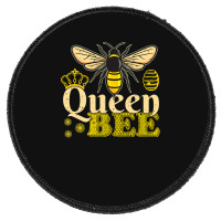 Bee Beekeeper Funny Honey Bees Lover Beekeeper Queen Bee 178 Hive Beek Round Patch | Artistshot