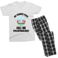 My Favorite Peeps Call Me Otolaryngologist Men's T-shirt Pajama Set | Artistshot