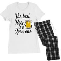 The Best Beer Is A Open One Women's Pajamas Set | Artistshot